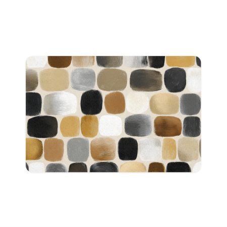 Elegant Pet Food Mat for Dogs & Cats, Stylish Feeding Pad, Washable Pet Mat, Modern Design for Home Decor, Gift for Pet Lovers