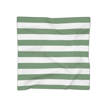 Chic Striped Poly Scarf for All Occasions, Fashion Accessory, Gift Idea, Lightweight Wrap, Trendy Neck Scarf