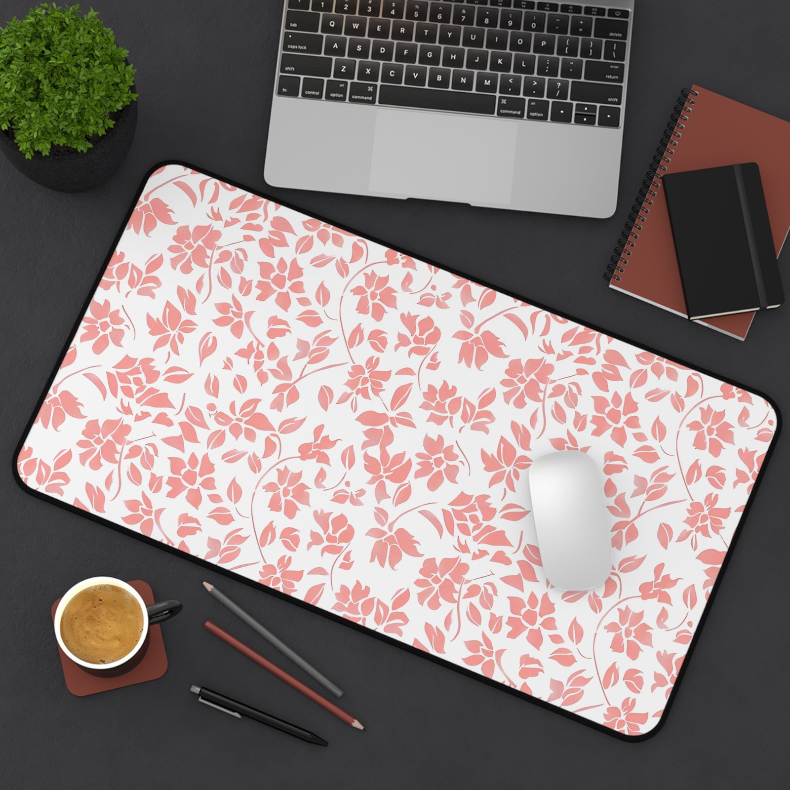 Floral Desk Mat - Stylish Workspace Decor, Office Gift, Home Office Accessory, Desk Organizer, Ergonomic Comfort, Study Mat - Image 8