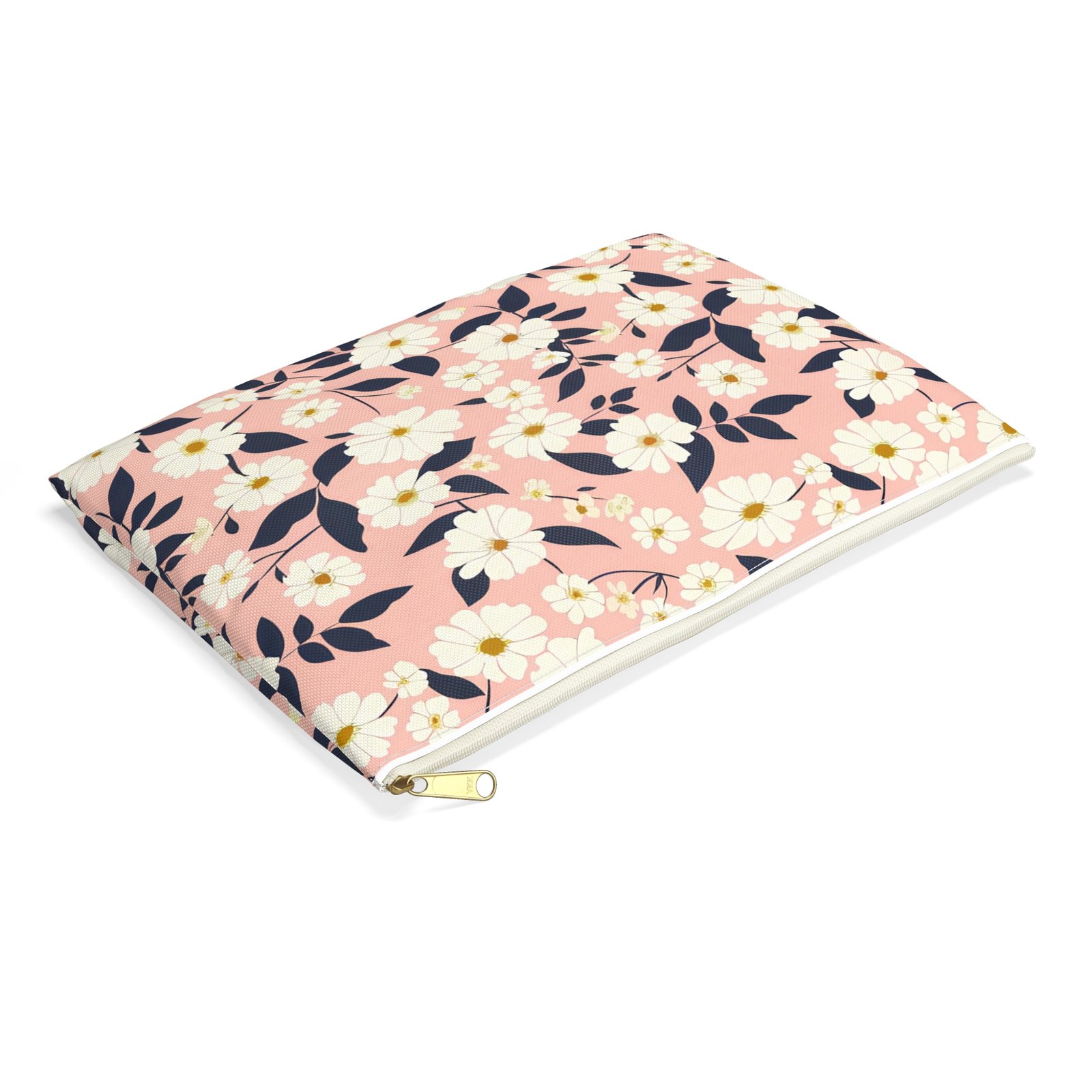 Floral Accessory Pouch, Cute Makeup Bag, Stylish Organizer, Floral Design Gift, Everyday Carryall, Gift for Her, Travel Essentials - Image 7