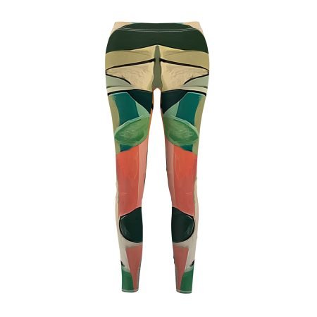 Stylish Women's AOP Leggings - Vibrant Art Design, Casual Activewear, Yoga, Fitness, Unique Gift, Everyday Comfort
