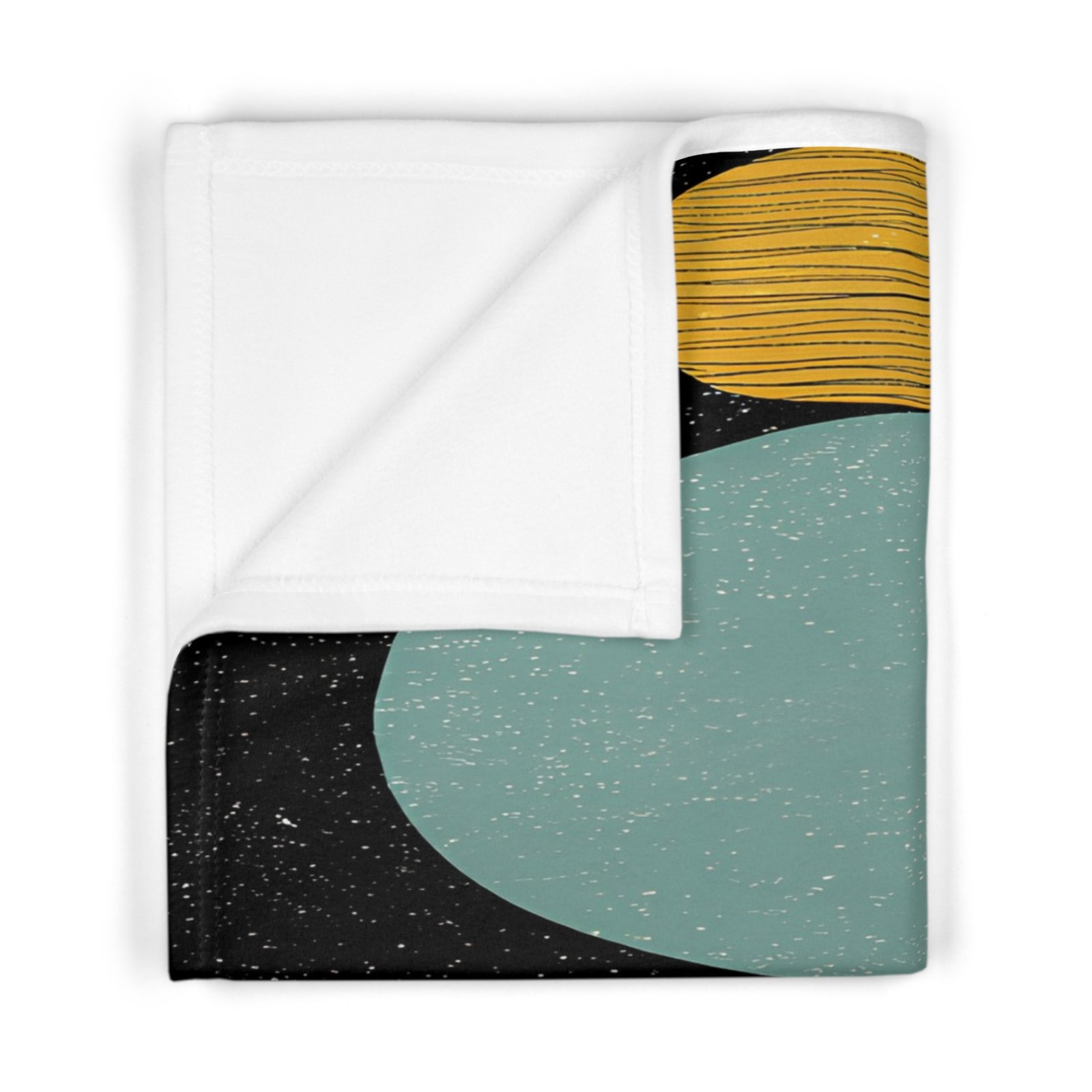 Cozy Fleece Baby Blanket in Vibrant Abstract Design, Personalized Newborn Gift, Nursery Decor, Baby Shower Present, Soft Throw for Infants - Image 2