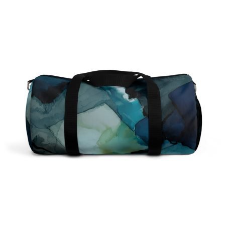 Aqua Abstract Duffel Bag | Stylish Gym Bag, Travel Tote, Perfect Gift for Yoga & Fitness Enthusiasts