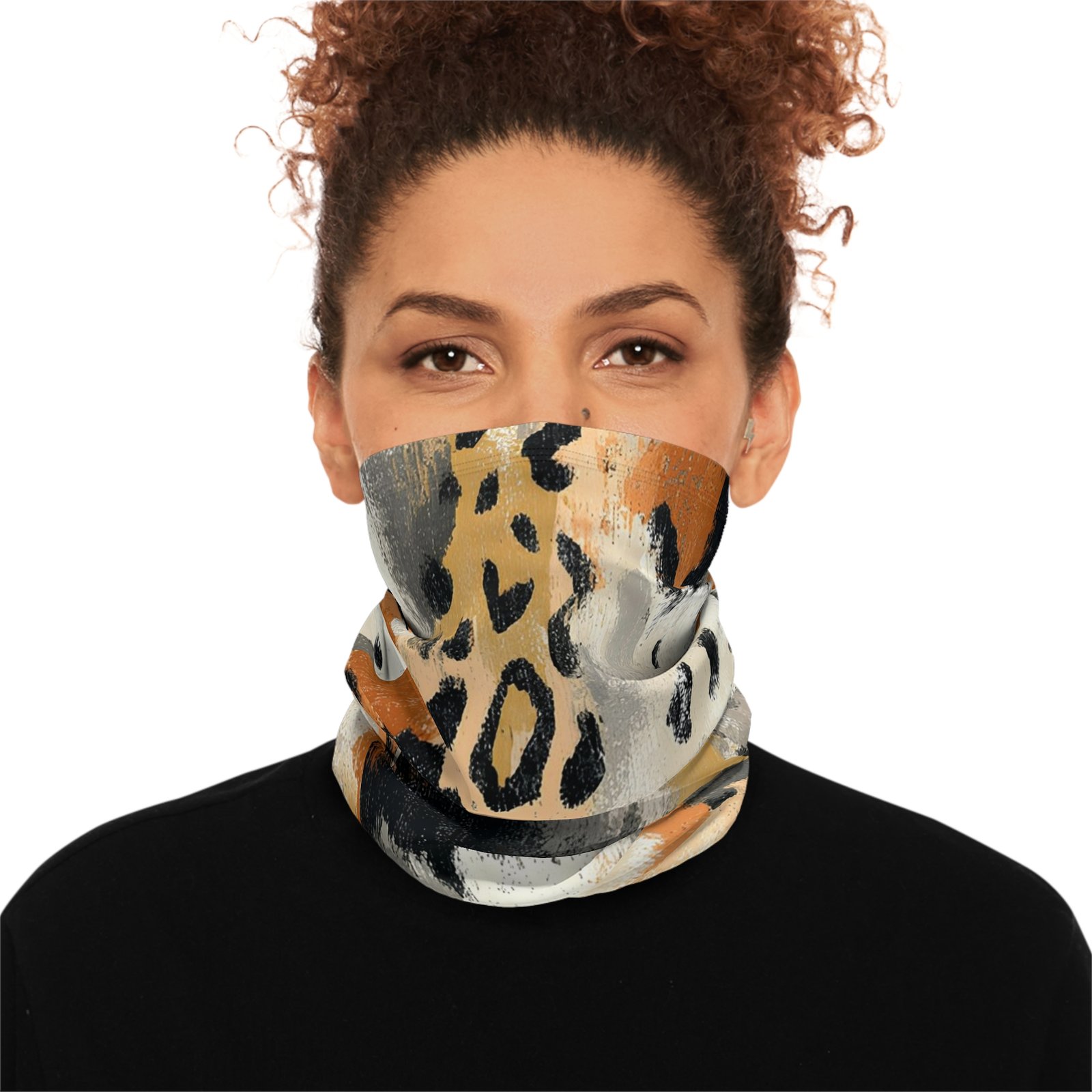Stylish Winter Neck Gaiter - Versatile Fashion Accessory, Cozy Outdoor Wear, Gifts for Her, Holiday Accessories, Trendy Wardrobe - Image 3