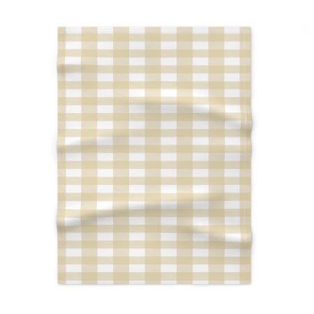 Cozy Plaid Baby Blanket – Soft Fleece Nursery Decor, Newborn Gift, Baby Shower, Infant Blanket, Gender Neutral
