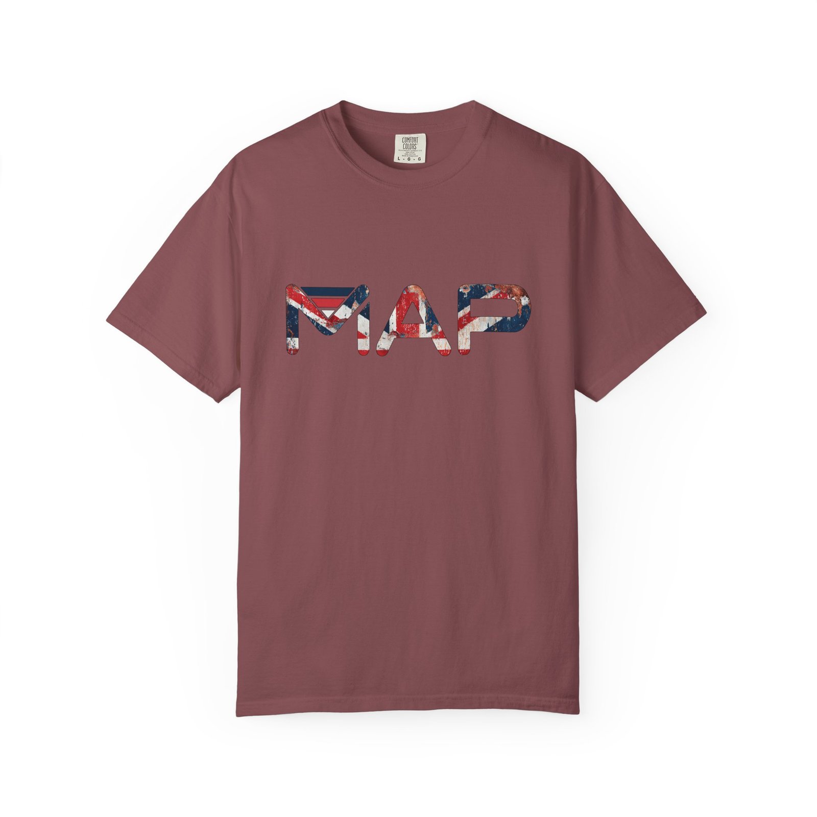 Map Graphic Unisex Garment-Dyed T-Shirt, Travel Tee, Casual Wear, Adventure T-Shirt, Gift for Travelers, Summer Wardrobe - Image 9