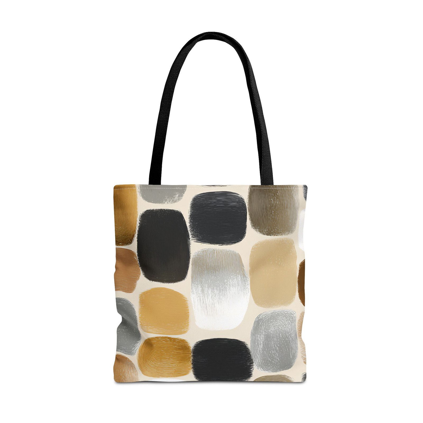 Chic Abstract Tote Bag, Stylish Reusable Shopping Bag, Fashionable Handbag for Everyday Use, Eco-Friendly Gift, Minimalist Tote - Image 9