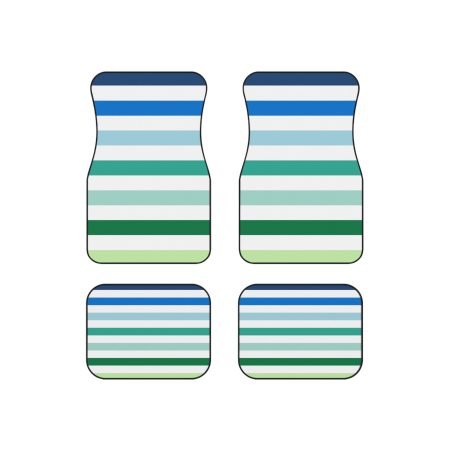 Stylish Car Mats (Set of 4) | Decorative Floor Mats for Cars, All-Weather Carpet, Auto Accessories, Vehicle Decor, Gift for Car Lovers