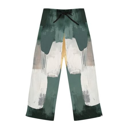 Chic Abstract Women's Pajama Pants, Relaxed Lounge Wear, Cozy Nightwear, Stylish Sleep Pants, Perfect Gift for Her