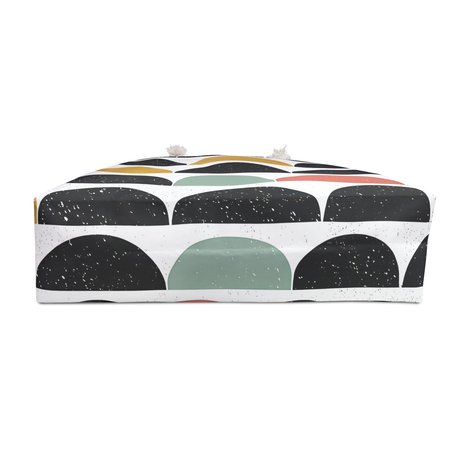 Chic Weekender Bag with Modern Geometric Design, Travel Tote, Stylish Diaper Bag, Gym Bag, Poolside Essential - Image 4