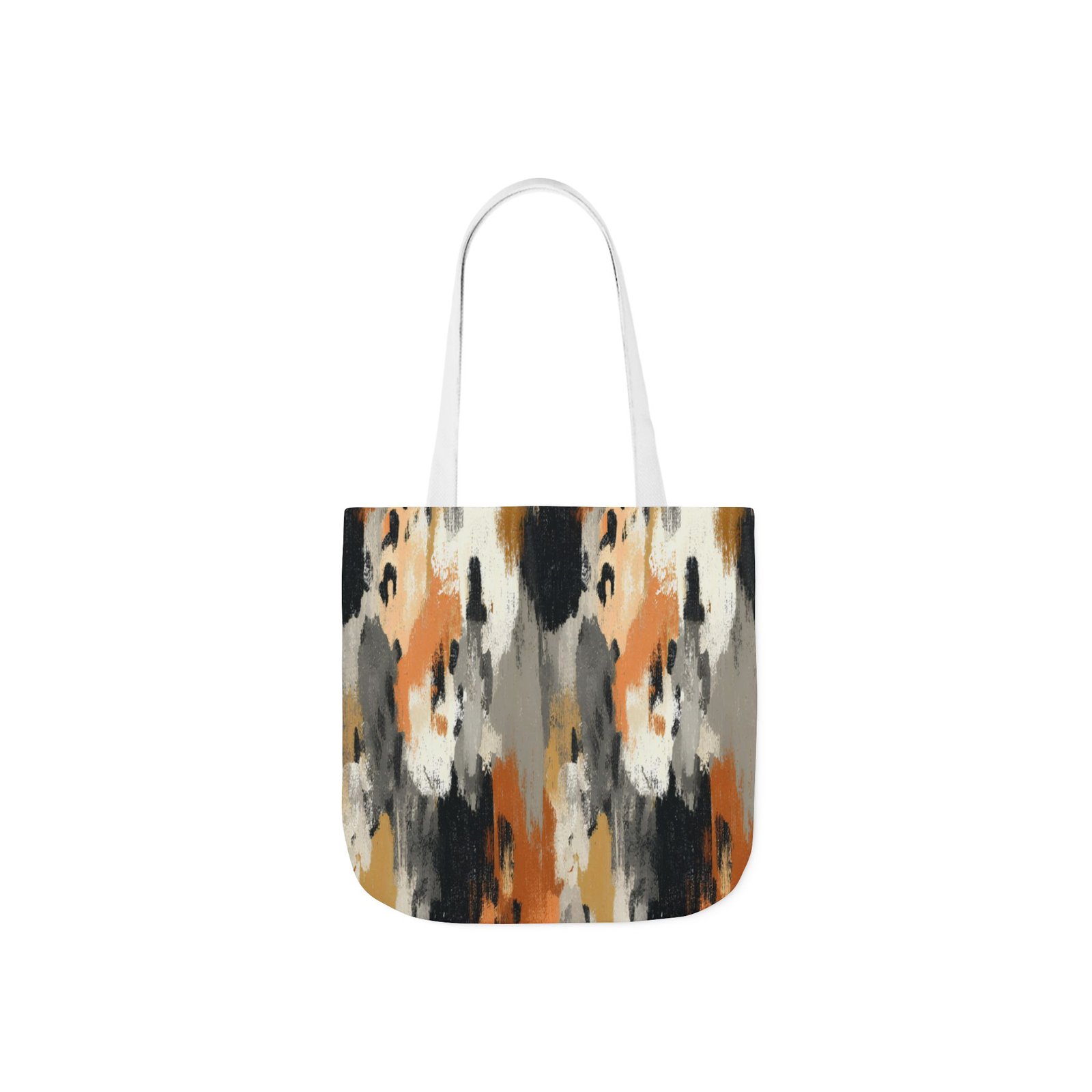 Chic Canvas Tote Bag with 5-Color Straps for Fashionistas, Stylish Reusable Bag for Shopping, Beach, Travel, or Everyday Use - Image 19