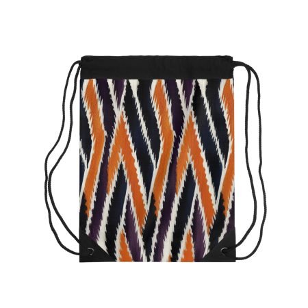 Stylish Geometric Drawstring Bag, Trendy Gym Backpack, Eco-Friendly Sports Bag, Casual Tote, Perfect Gift for Holidays