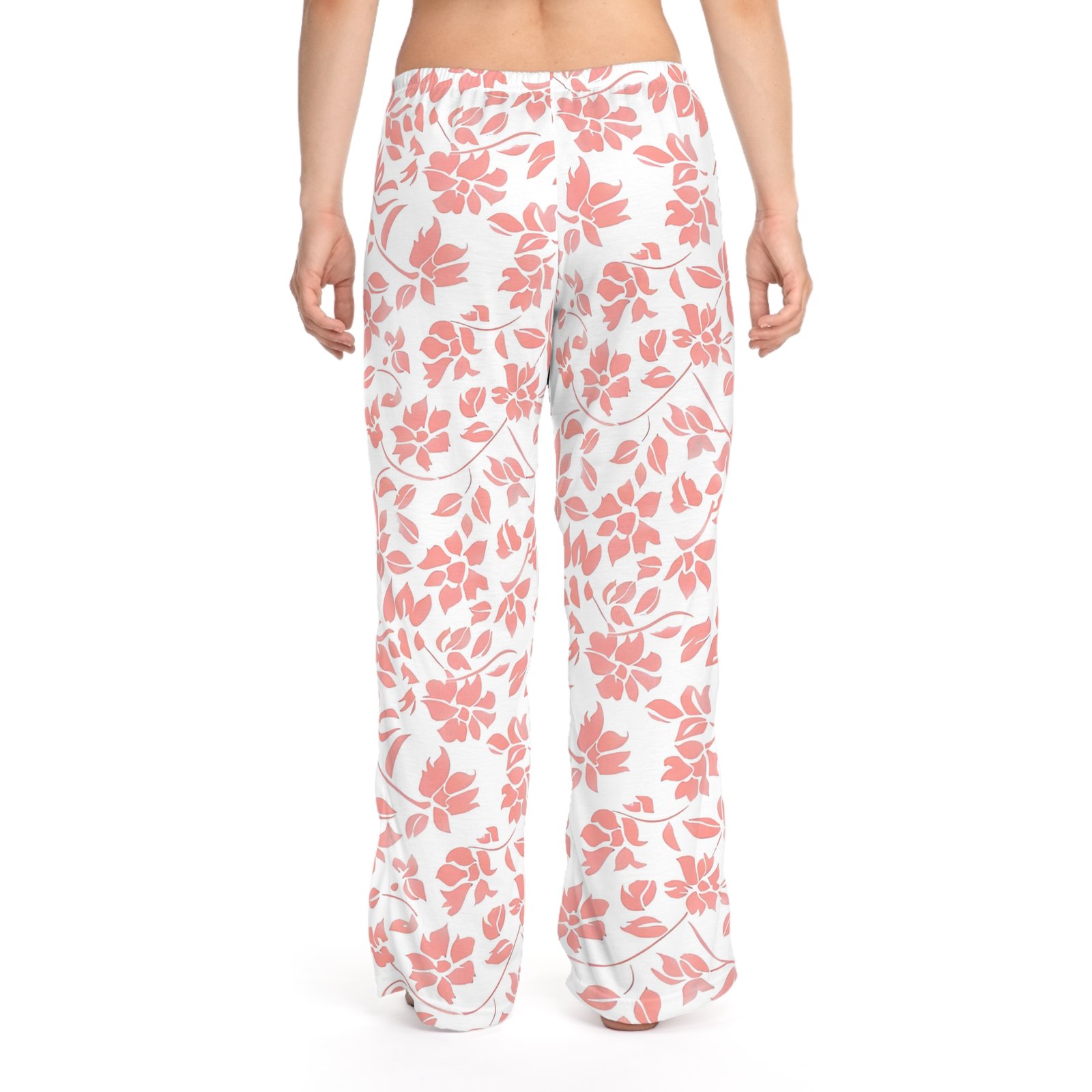 Blossom Floral Women's Pajama Pants, Comfy Sleepwear, Cozy Loungewear, Ideal for Relaxation, Perfect Gift for Her - Image 4