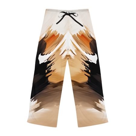 Chic Abstract Women's Pajama Pants, Cozy Loungewear, Stylish Sleepwear, Perfect for Relaxation, Gift for Her