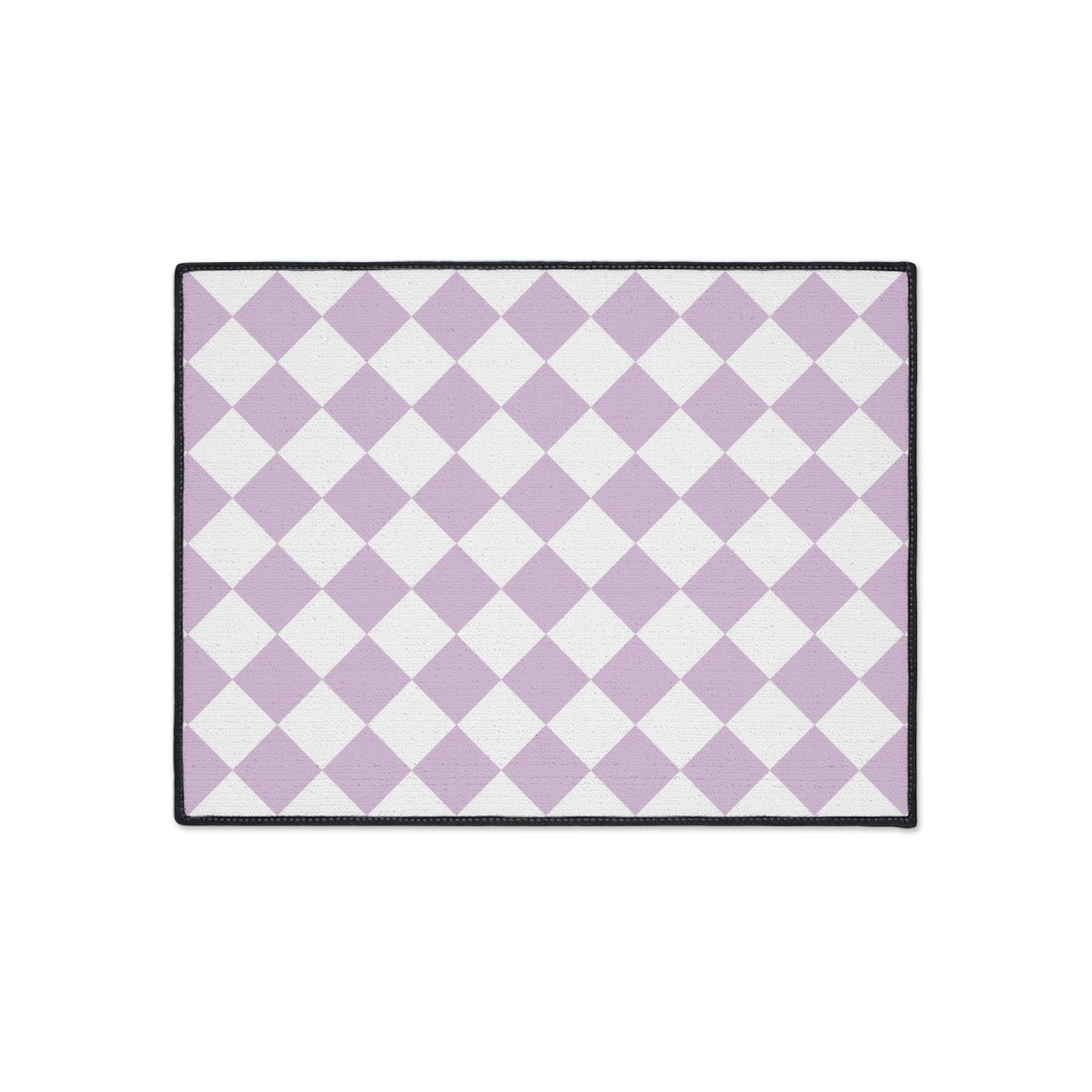 Stylish Heavy Duty Floor Mat | Durable Entryway Rug, Non-slip Kitchen Mat, Multipurpose Home Décor, Modern Diamond Pattern - Image 9