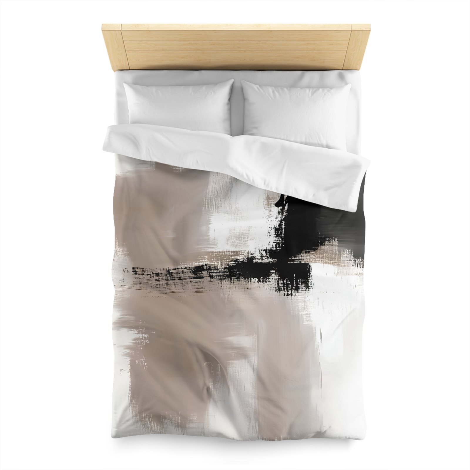 Stylish Microfiber Duvet Cover, Modern Abstract Bedding, Cozy Home Decor, Minimalist Bedroom, Art-Inspired Comforter - Image 8