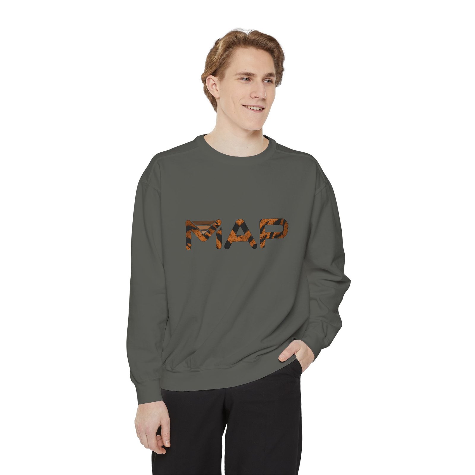 Unisex Garment-Dyed Sweatshirt - Image 11