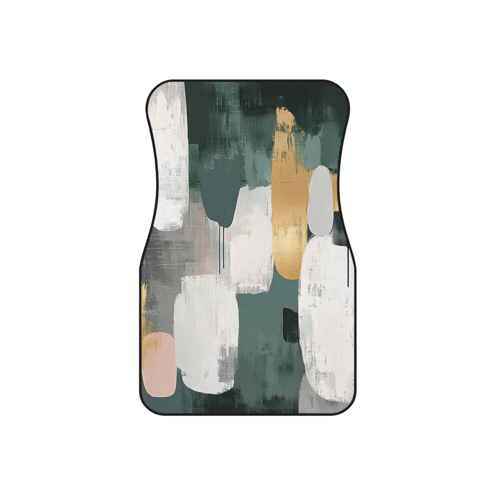 Stylish Car Mats - Set of 4, Chic Floor Liners, Modern Car Accessories, Unique Gift for Car Lovers, Home Decor - Image 2