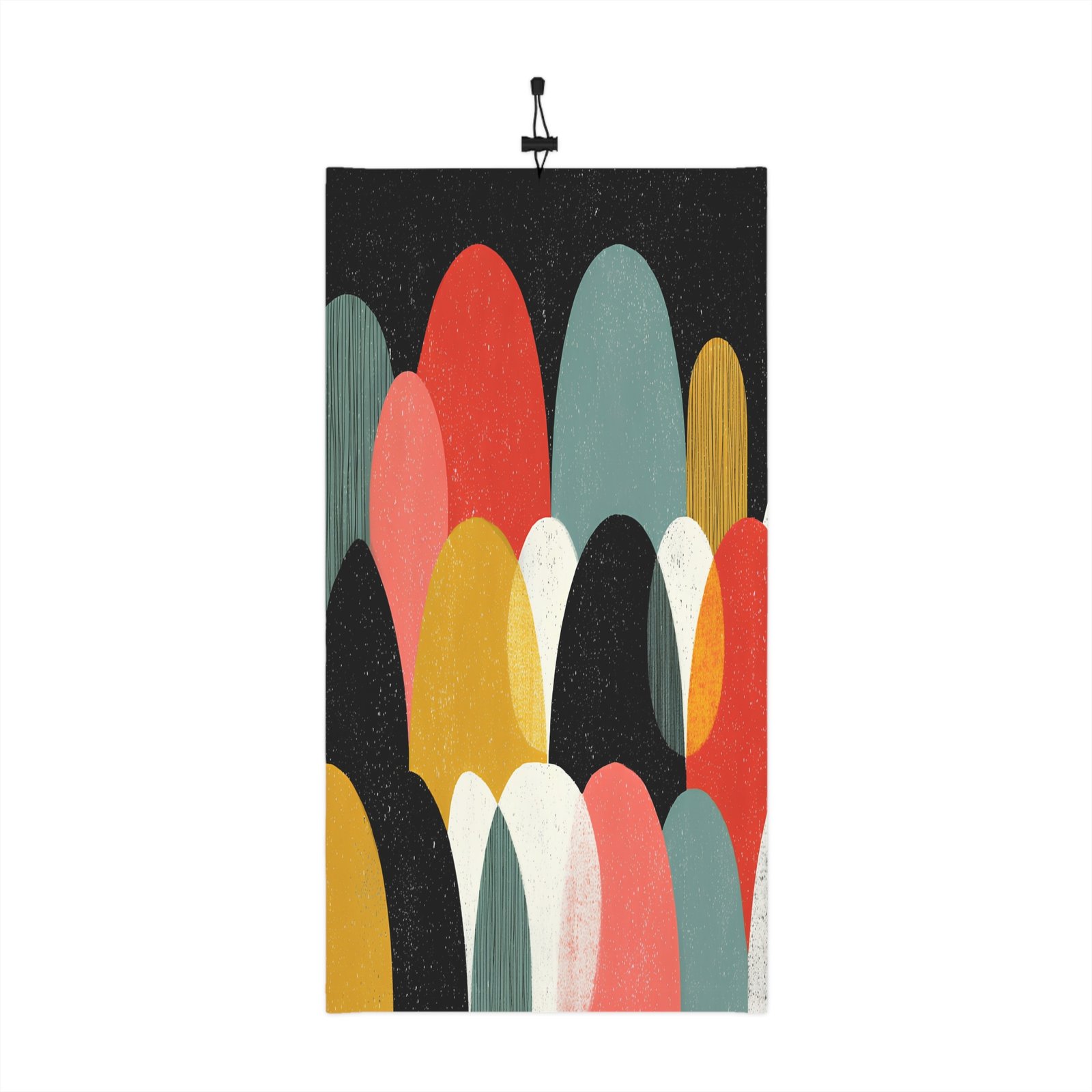 Vibrant Winter Neck Gaiter with Drawstring, Stylish Neck Warmer, Cozy Hiking Accessory, Gift for Outdoor Lovers, Winter Sports Gear - Image 2