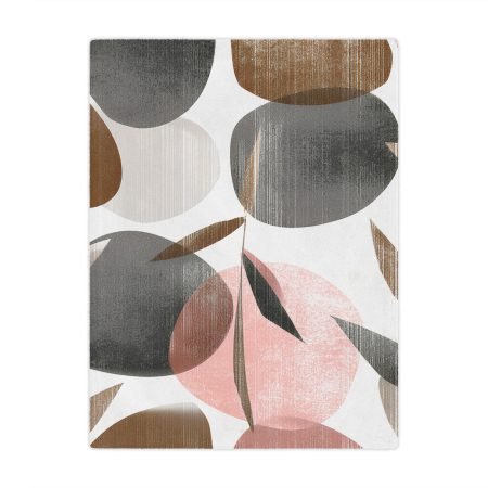 Cozy Abstract Minky Blanket | Soft Throws for Home Decor, Baby Gifts, Nursery Essentials, Couch Blanket, Modern Patterns