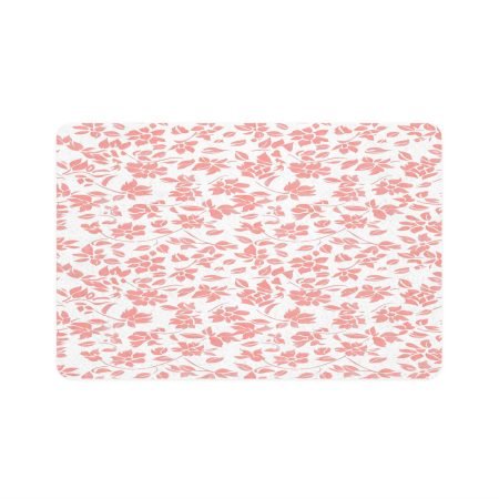 Chic Floral Pet Food Mat - Stylish Feeding Station for Cats & Dogs, Pet Decor, Gift for Pet Lovers, Durable & Easy to Clean