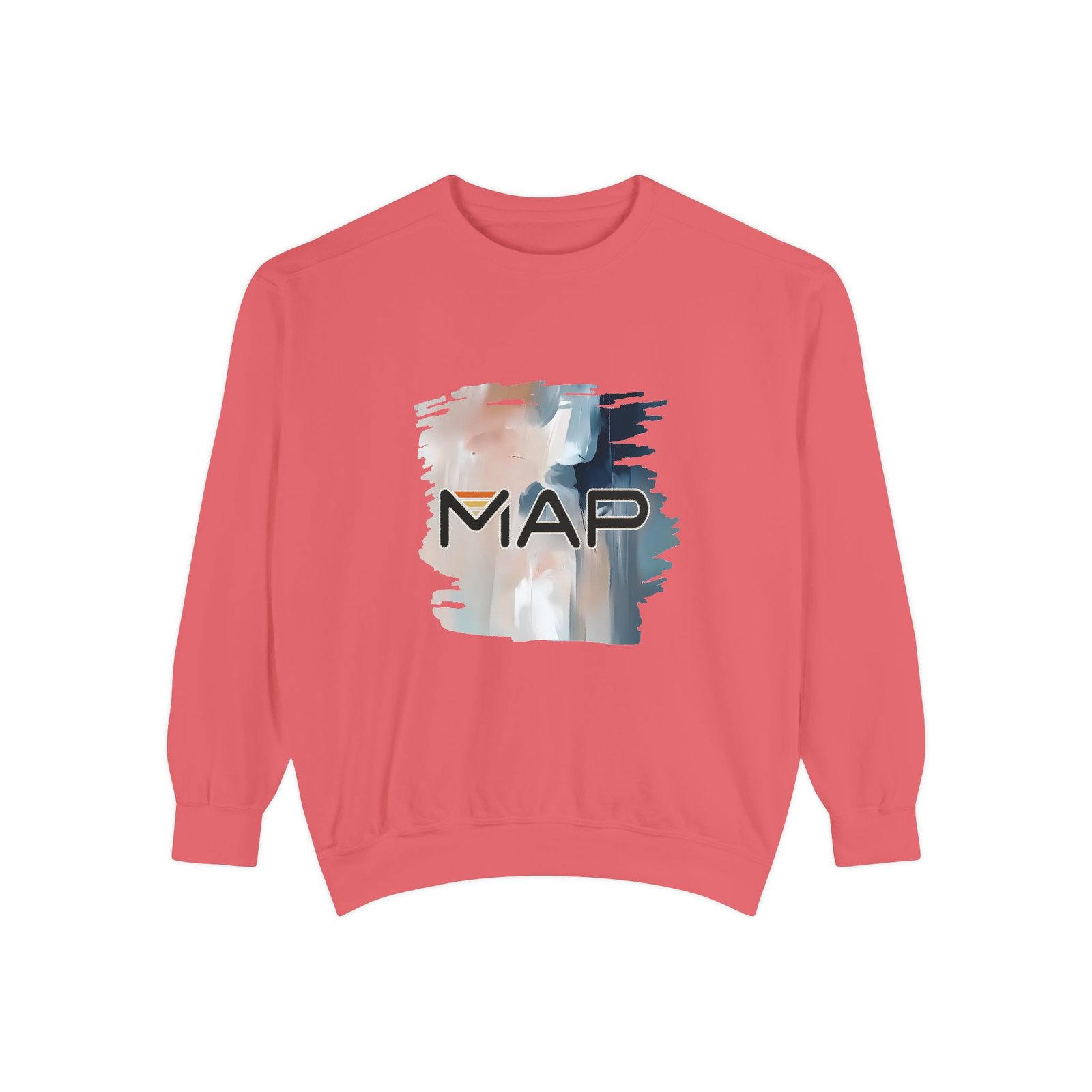 Map-Inspired Unisex Garment-Dyed Sweatshirt | Cozy Casual Wear, Perfect for Travel, Gift for Map Lovers, Fall Fashion, Unisex Sweaters - Image 45