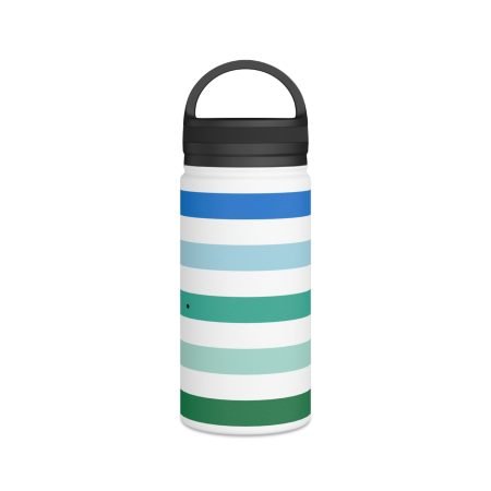 Stainless Steel Water Bottle, Handle Lid