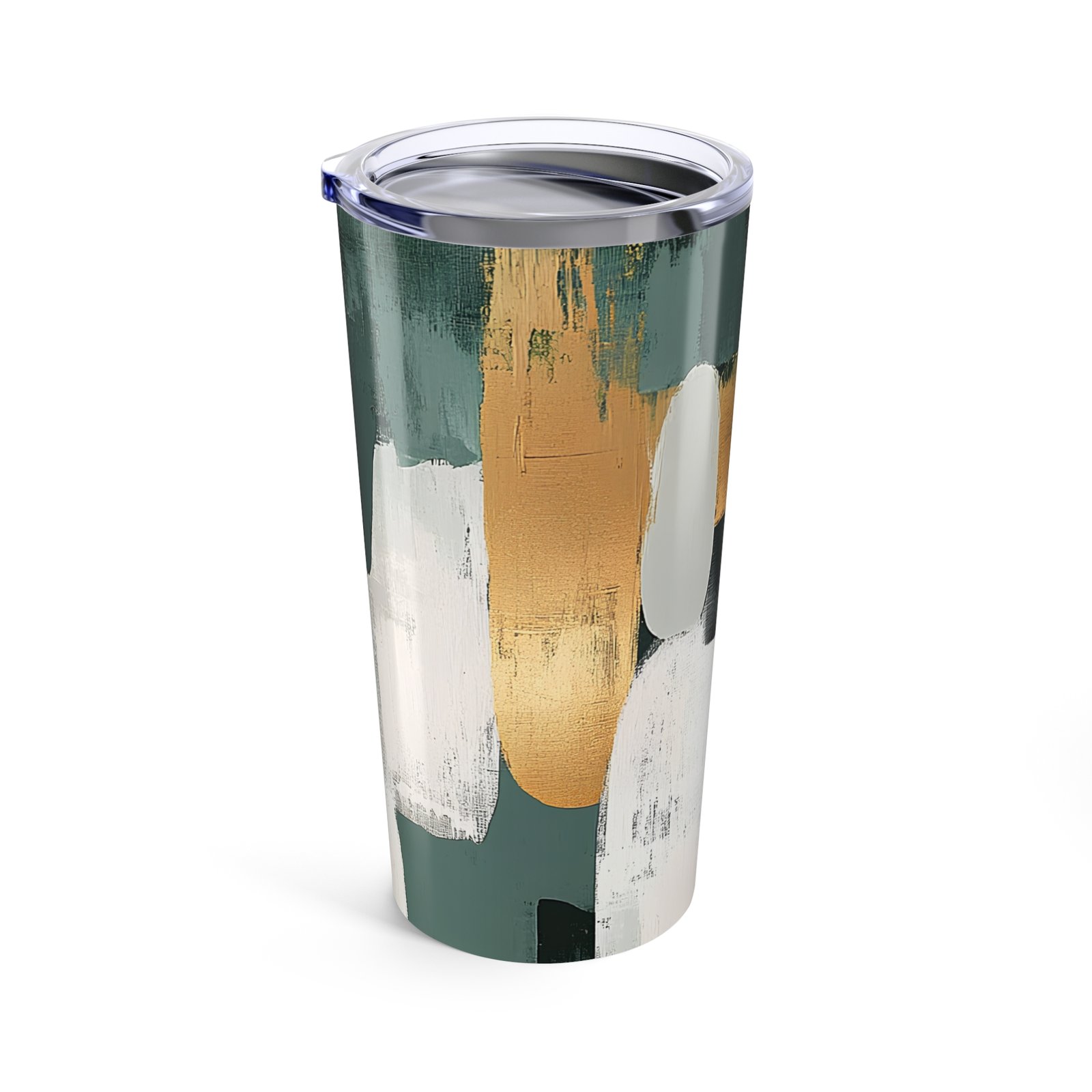 Stylish 20oz Tumbler with Abstract Design, Perfect for Hot or Cold Drinks, Unique Gift for Coffee Lovers, Travel Mug, Eco-Friendly Drinkware - Image 4