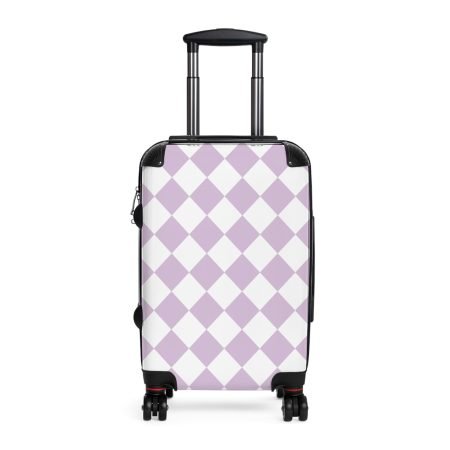 Stylish Suitcases for Travel, Personalized Luggage, Geometric Pattern Travel Bags, Travel Essentials, Vacation Accessories