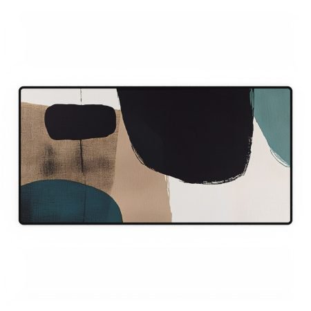 Modern Desk Mats - Abstract, Minimalist, Office Decor, Home Office Accessory, Gift for Creatives, Workstation Essentials