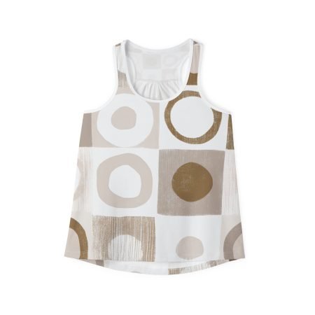 Chic Women's Tank Top, Boho Style Top, Lightweight Summer Blouse, Casual Layering Piece, Perfect for Festivals, Beach Days, and Weekends