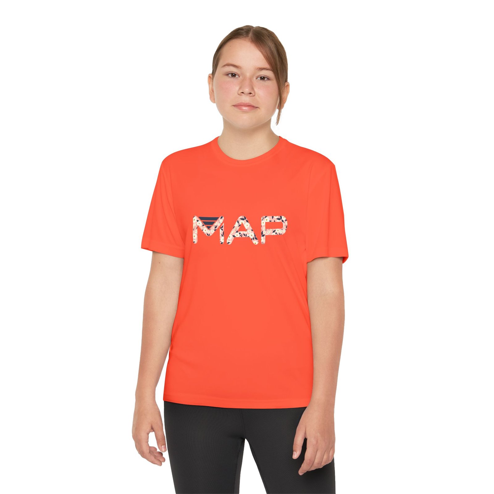 Youth Competitor Tee - MAP Design, Athletic Youth Shirt, Trendy Kids T-Shirt, Sportswear for Active Kids, Gift for Young Athletes - Image 12
