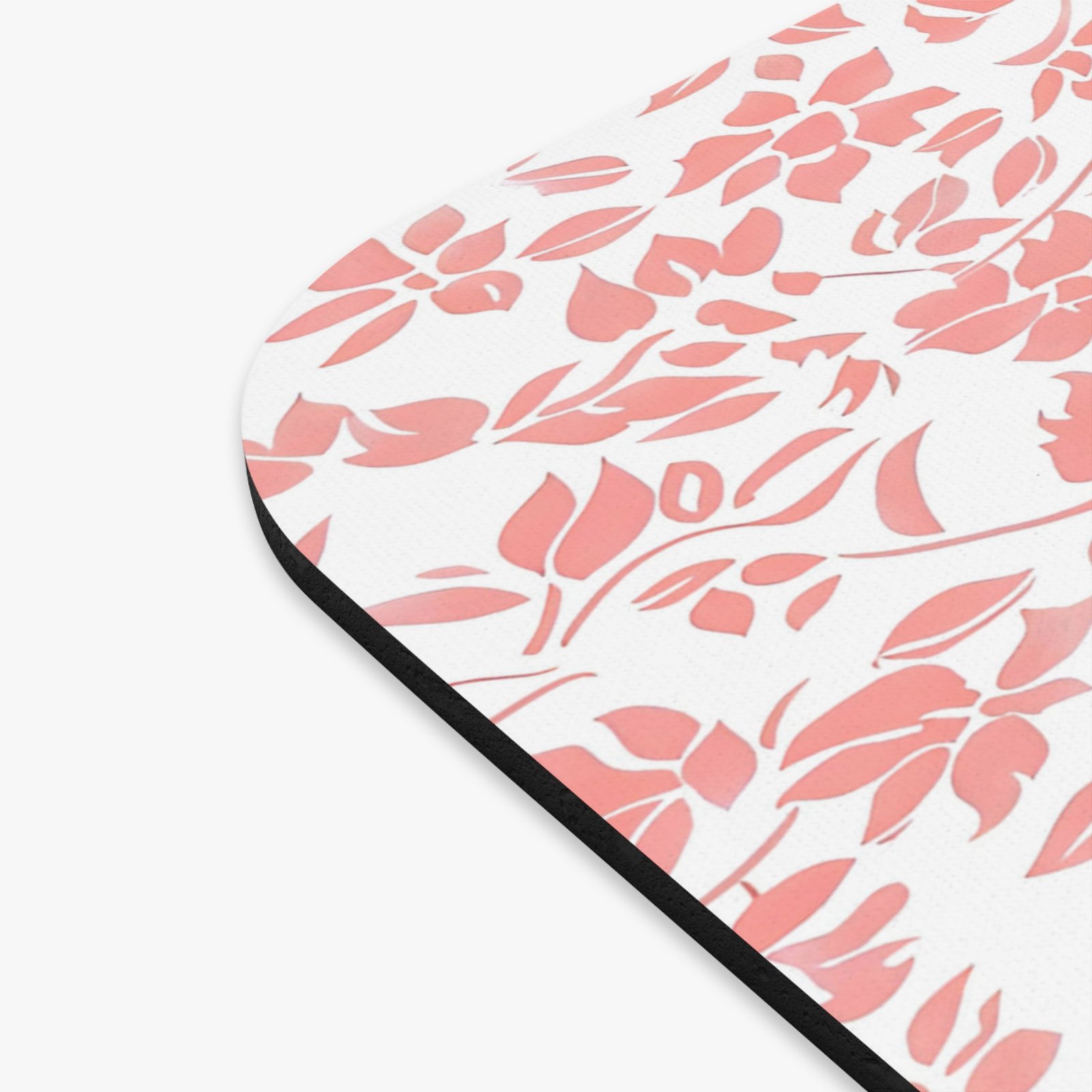 Floral Mouse Pad, Stylish Desk Accessory for Home Office, Computer Mousepad, Gift for Her, Pink Floral Design, Aesthetic Office Decor - Image 2