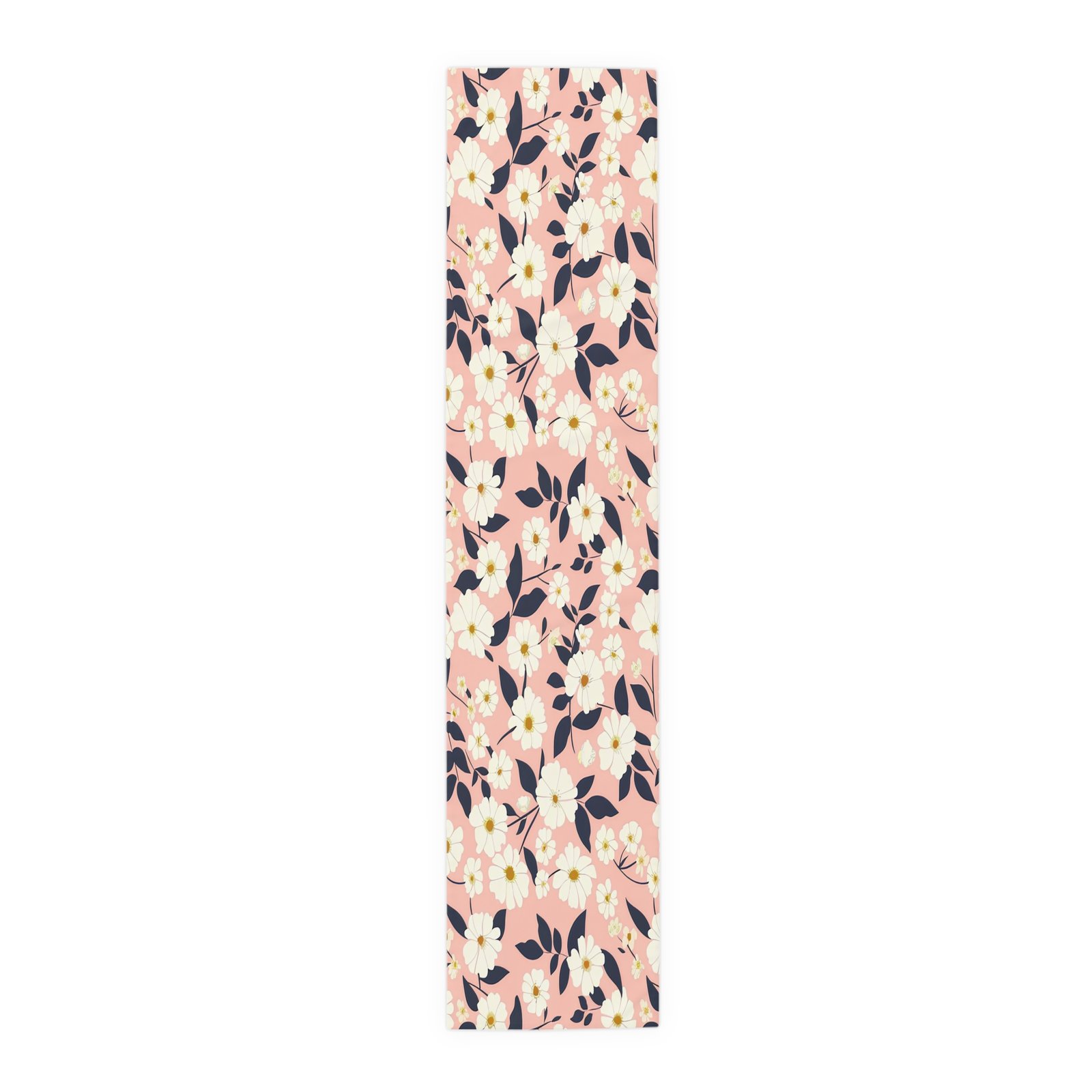 Floral Cotton Table Runner | Elegant Dining decor, Home Table Decoration, Spring Table Setting, Perfect for Events & Gatherings - Image 5