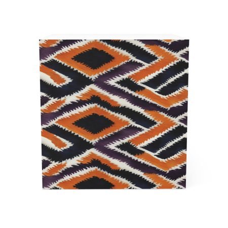 Vibrant Decorative Note Cube for Creativity, Office Decor, Gift for Students, Journaling, Home Office Accessory