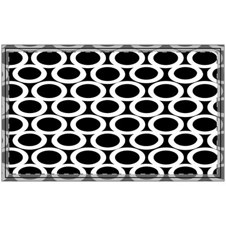 Stylish Polyester Doormat - Modern Home Entrance Mat, Unique Gift Idea, Indoor/Outdoor Decor, Minimalist Design