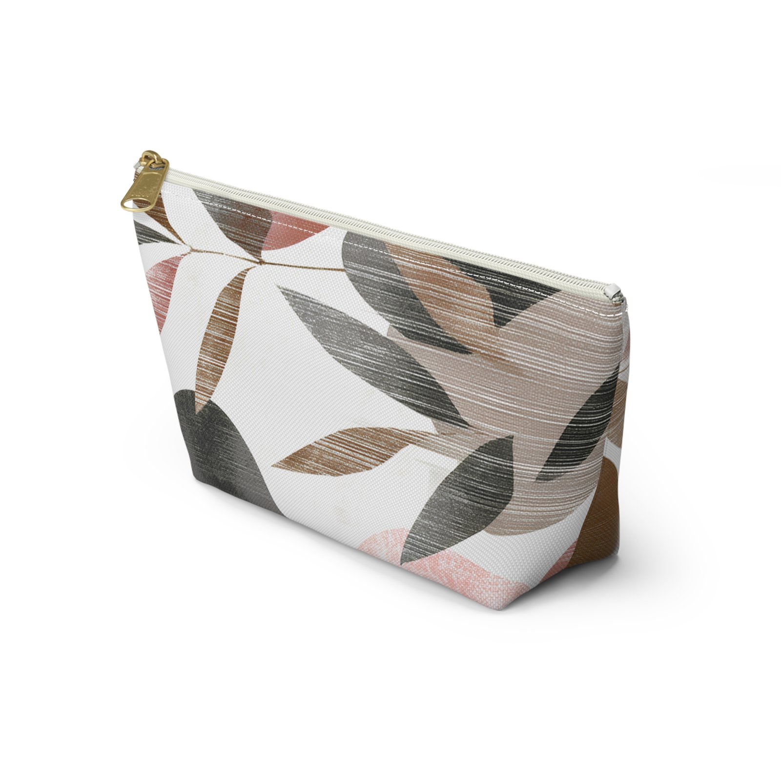 Chic Geometric Accessory Pouch | Stylish Makeup Bag, Travel Organizer, Artful Storage, Gift for Her, Modern Home Decor - Image 7