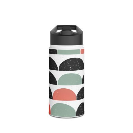 Stylish Stainless Steel Water Bottle, Colorful Geometric Design, Eco-Friendly Travel Mug, Fitness Hydration, Gift for Outdoor Lovers, [...]