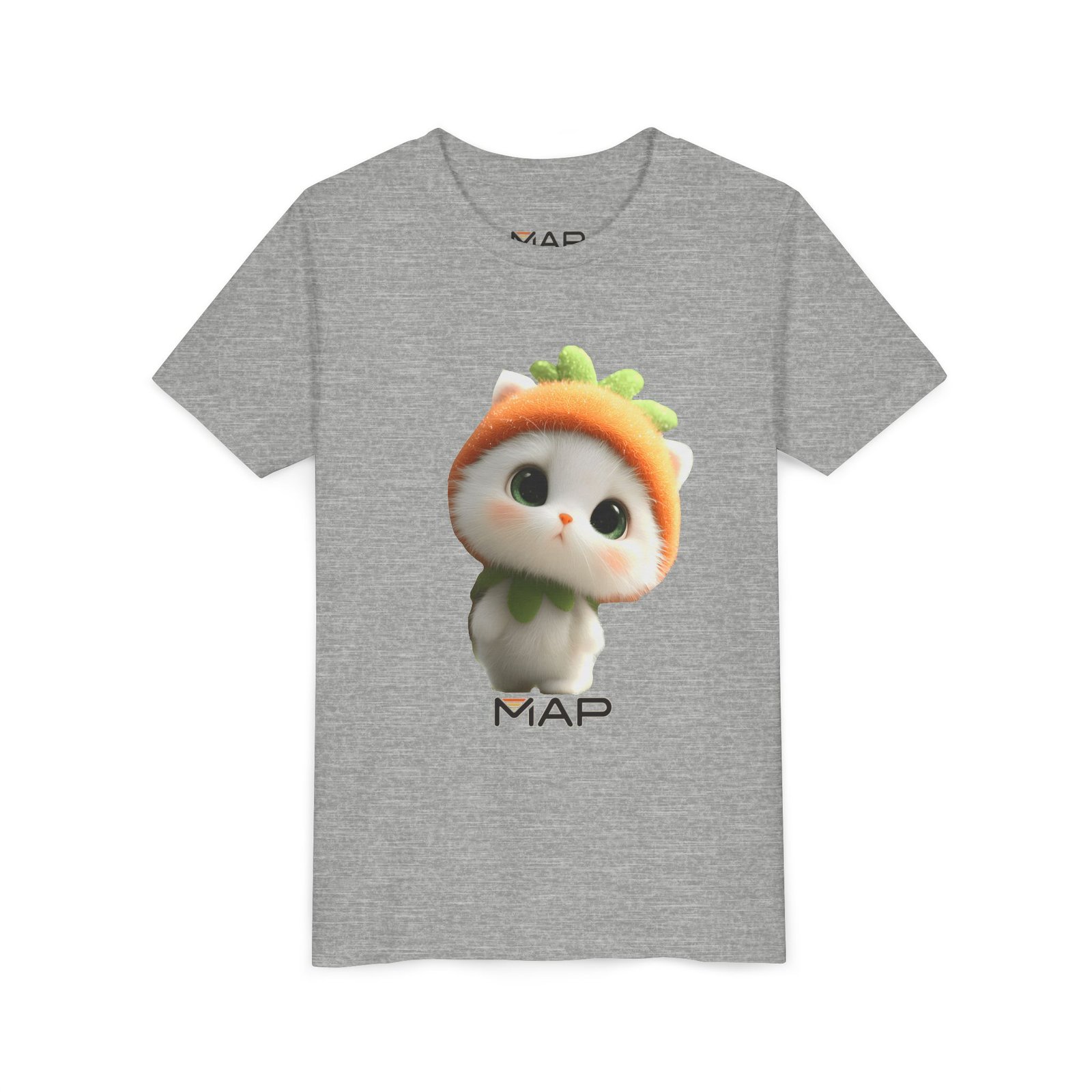 Cute Cat Character Youth Tee, Adorable Kids Shirt, Fun Graphic Tee, Gift for Cat Lovers, Playful Outfit for Any Occasion - Image 19