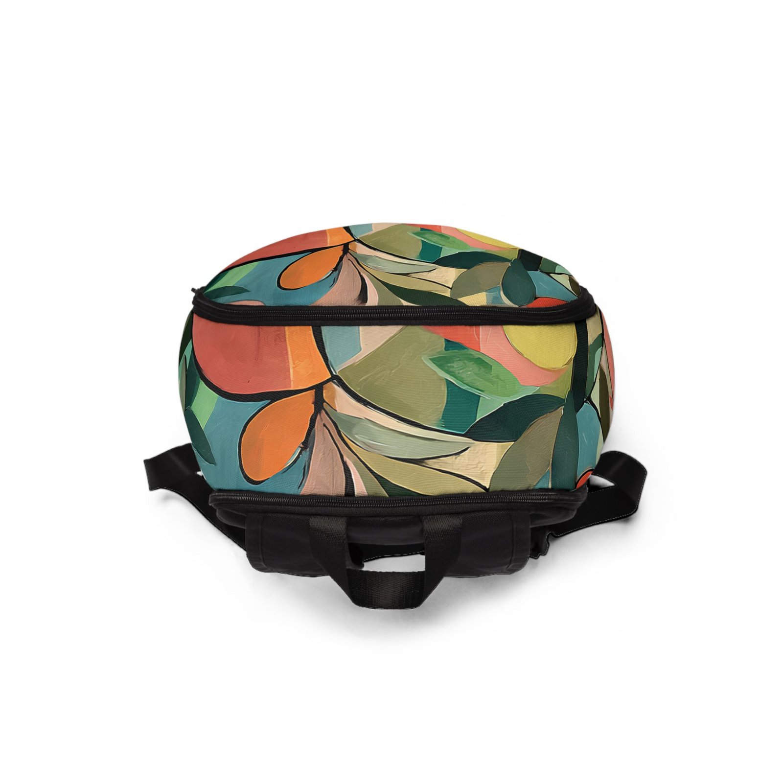 Vibrant Unisex Backpack, Colorful Floral Backpack, Trendy School Bag, Unique Everyday Backpack, Perfect Gift for Students, Stylish Tote - Image 4