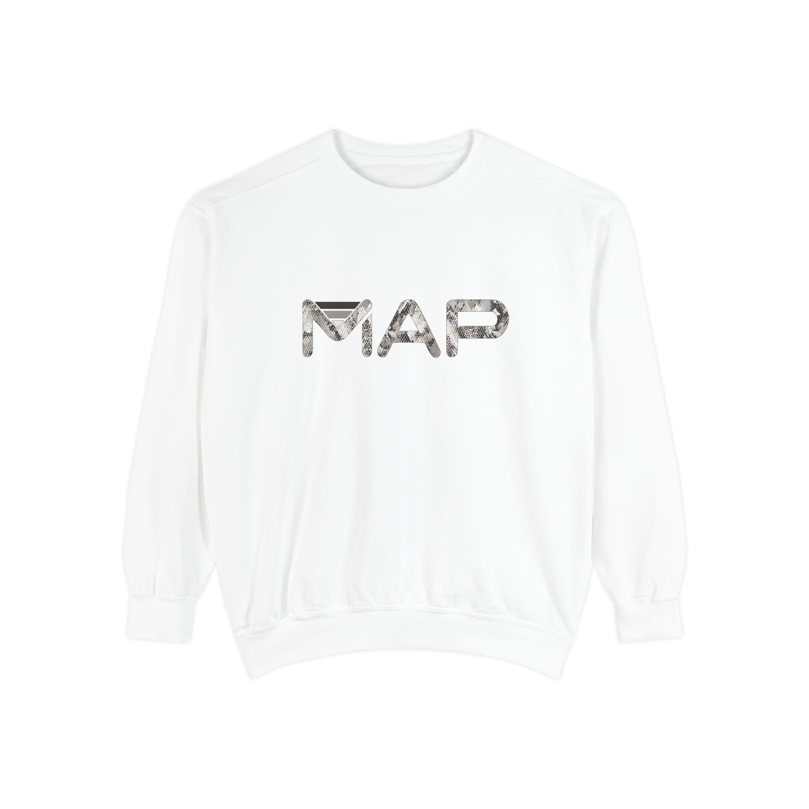 Map-Themed Unisex Sweatshirt: Cozy Comfort, Trendy Style, Perfect Gift, Casual Wear, Everyday Essential