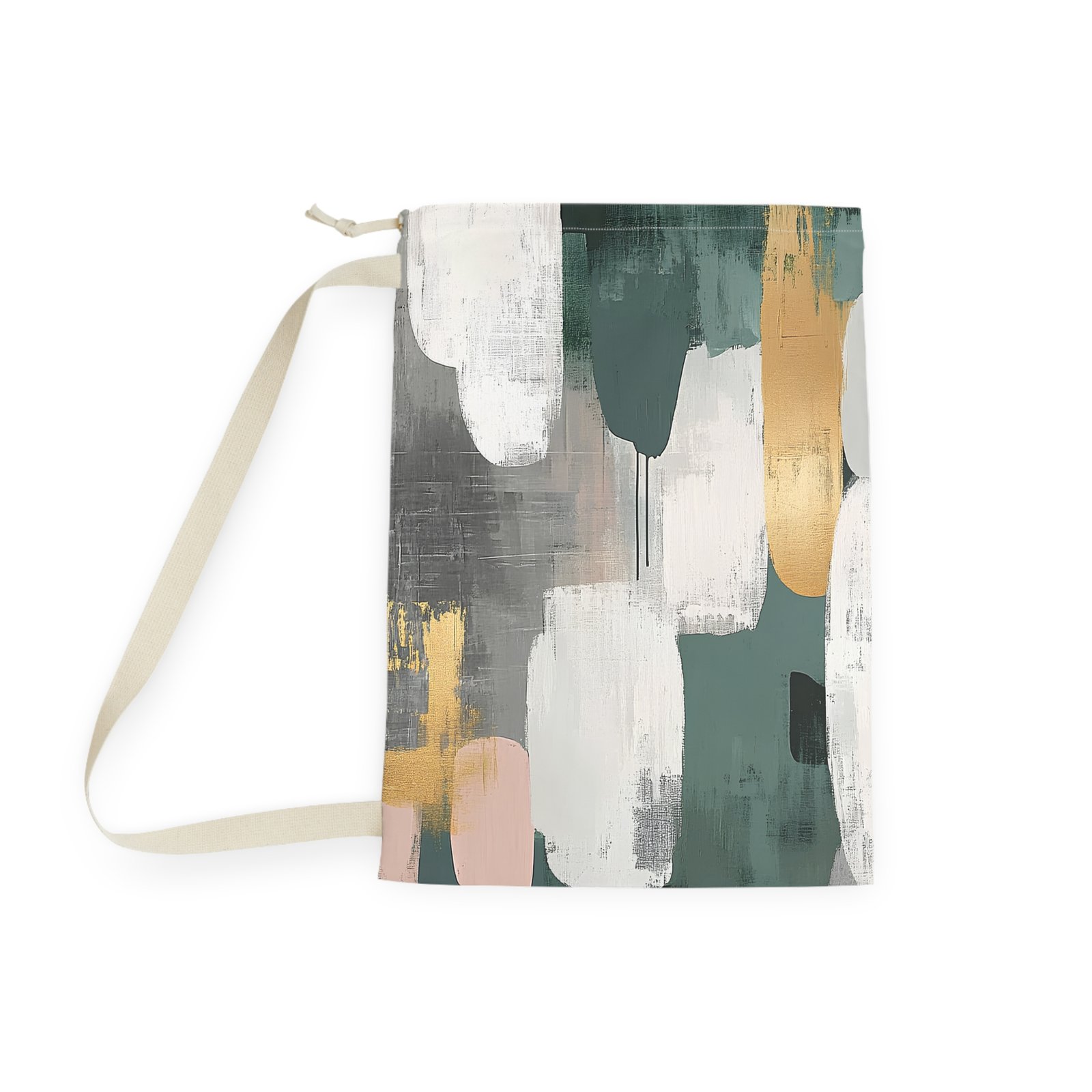 Chic Abstract Laundry Bag - Stylish Storage for Home, College, Travel, Gifts, Modern Decor, Eco-Friendly Organization - Image 6