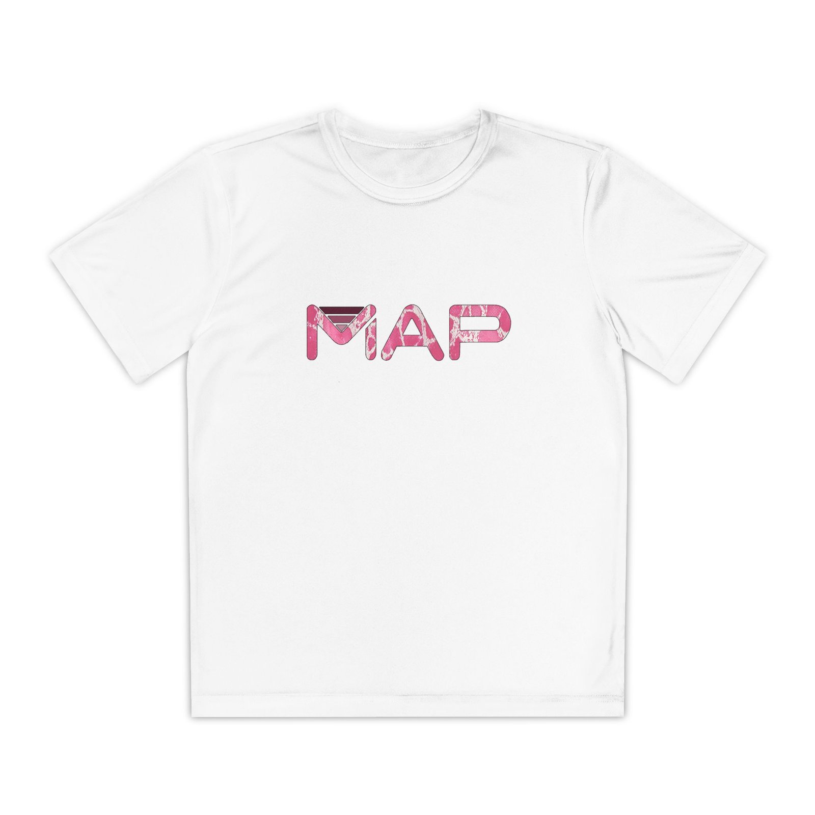 Youth Sports Tee, Athletic Shirt for Kids, Competitive Sportswear, Casual Map Tee for Play, Birthday Gift, Team Outfits, Summer Wear