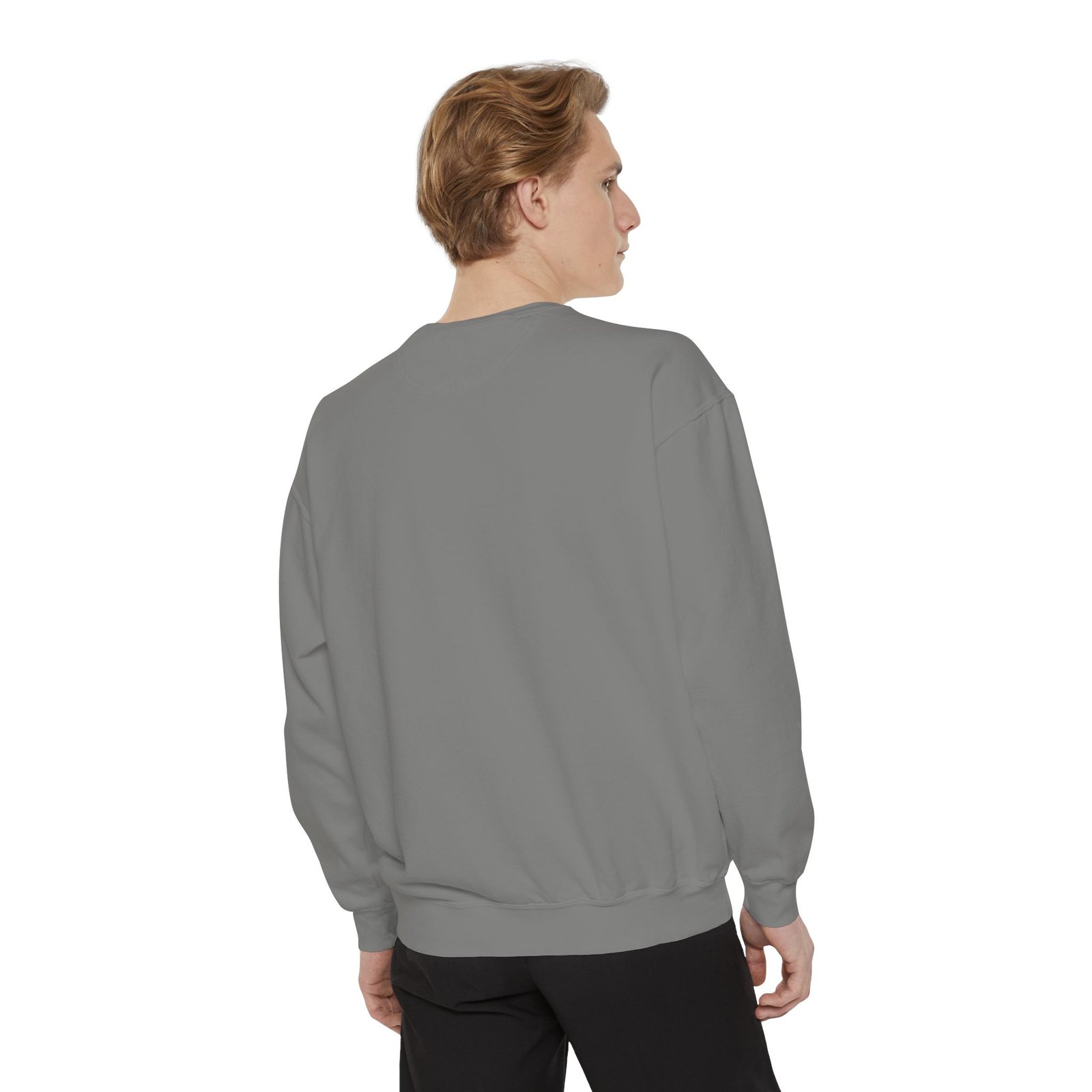 Map-Inspired Unisex Garment-Dyed Sweatshirt | Cozy Casual Wear, Perfect for Travel, Gift for Map Lovers, Fall Fashion, Unisex Sweaters - Image 16