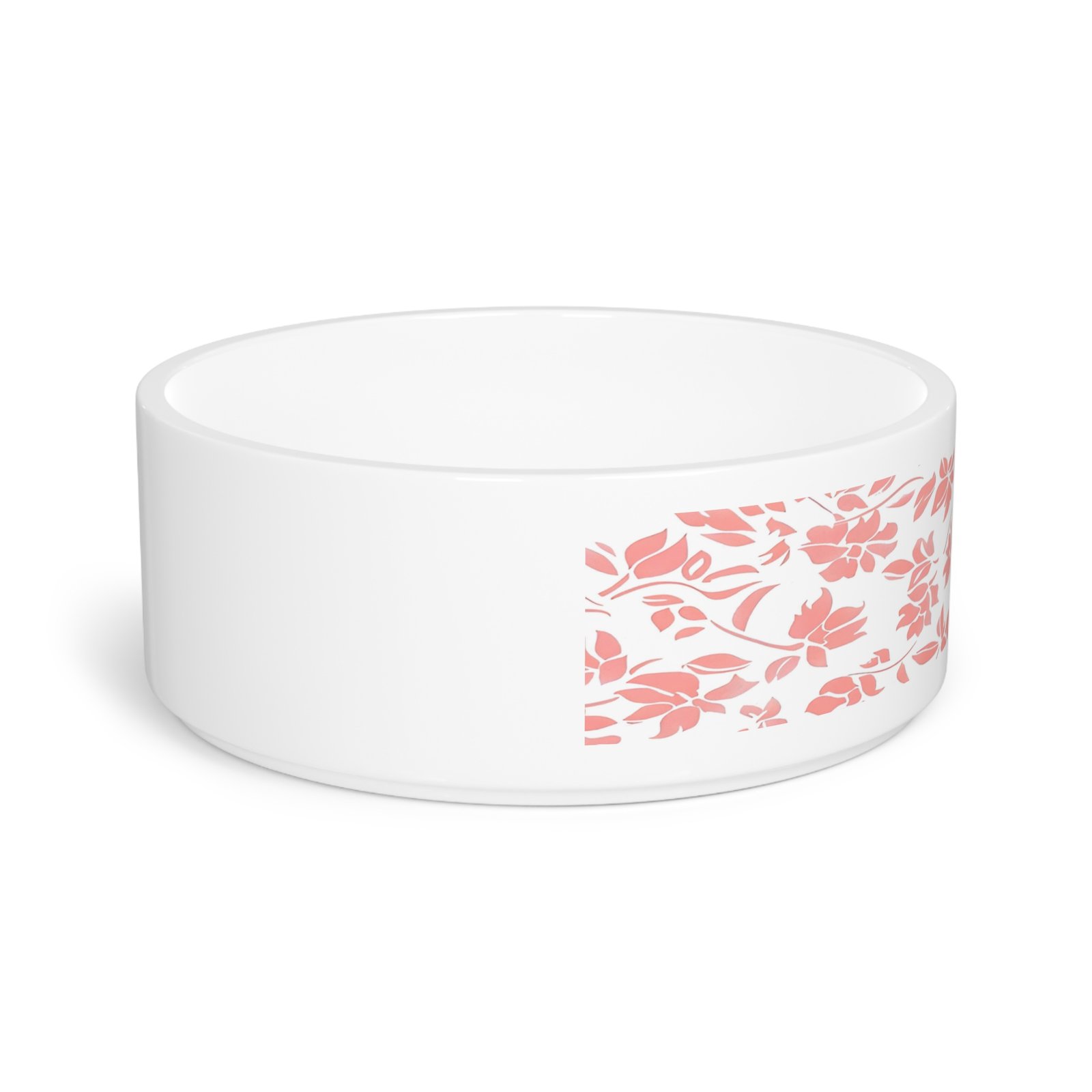 Floral Pet Bowl - Customizable Dog & Cat Dish, Pet Gift, Home Decor, Perfect for Pet Lovers, Stylish Pet Accessories - Image 2