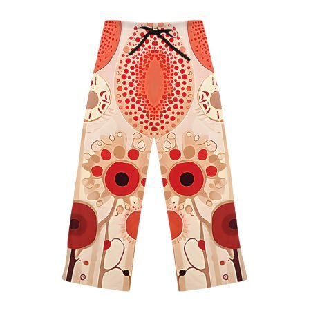 Cozy Floral Women's Pajama Pants, Relaxation Loungewear for Home, Perfect for Gift Giving, Sleepwear, Cute Lounge Pants