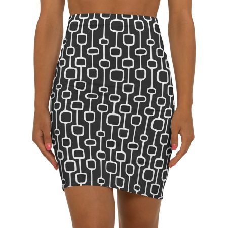 Chic Mid-Waist Pencil Skirt, Trendy Office Wear, Casual Fridays, Date Night Outfit, Birthday Gift, Fashionable Women's Skirt