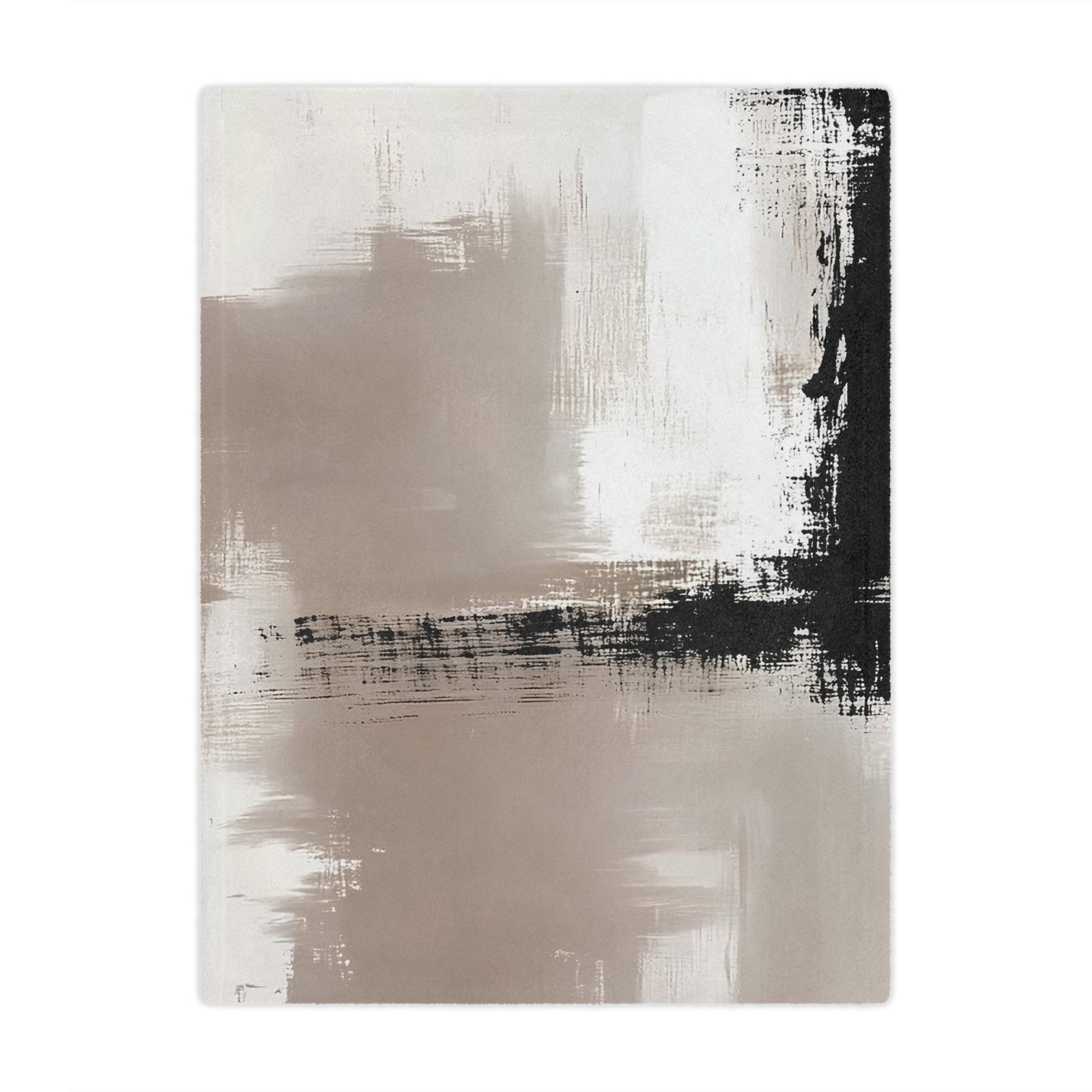 Modern Abstract Minky Blanket - Cozy Throw for Home Decor, Comfort Gift, Nursery Blanket, Stylish Soft Bedding, Minimalist Decor