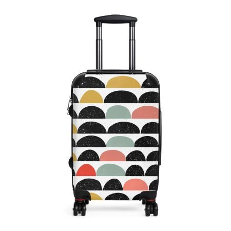 Trendy Suitcase, Travel Luggage, Vacation Bag, Weekend Getaway Gear, Stylish Carry-On