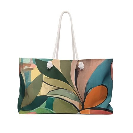 Vibrant Floral Weekender Bag | Travel Tote for Beach, Gym, Weekend Getaways, Stylish Luggage, Gift for Her